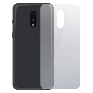 Folie Back Shield compatibila cu OnePlus 7, Protectie spate, Hidrogel in 3 straturi, Anti-ingalbenire, Anti-UV, Regenerabila, Anti-soc, Instalare usoara