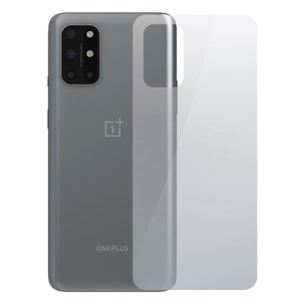 Folie Back Shield compatibila cu OnePlus 8T Plus 5G, Protectie spate, Hidrogel in 3 straturi, Anti-ingalbenire, Anti-UV, Regenerabila, Anti-soc, Instalare usoara