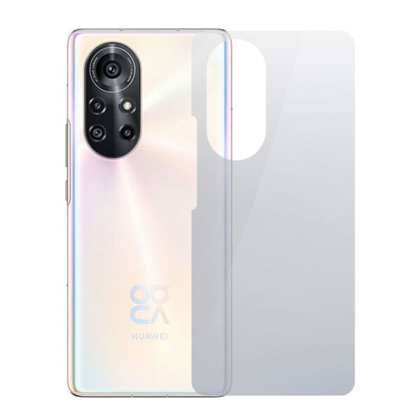 Folie Back Shield compatibila cu Huawei Nova 8 Pro, Protectie spate, Hidrogel in 3 straturi, Anti-ingalbenire, Anti-UV, Regenerabila, Anti-soc, Instalare usoara