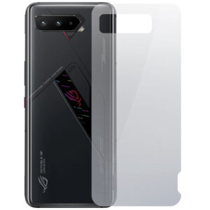 Folie Back Shield compatibila cu Asus ROG Phone 5 Pro, Protectie spate, Hidrogel in 3 straturi, Anti-ingalbenire, Anti-UV, Regenerabila, Anti-soc, Instalare usoara