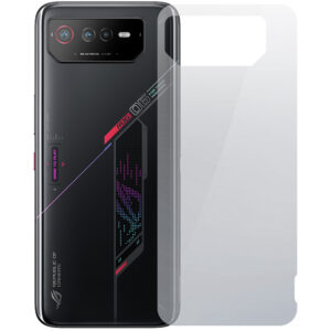 Folie Back Shield compatibila cu Asus ROG Phone 6 Pro, Protectie spate, Hidrogel in 3 straturi, Anti-ingalbenire, Anti-UV, Regenerabila, Anti-soc, Instalare usoara