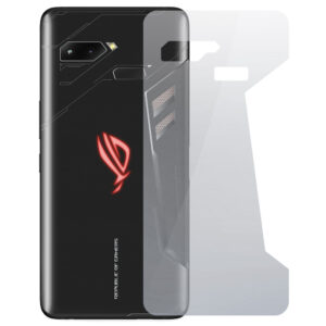 Folie Back Shield compatibila cu Asus ROG Phone (ZS600KL), Protectie spate, Hidrogel in 3 straturi, Anti-ingalbenire, Anti-UV, Regenerabila, Anti-soc, Instalare usoara