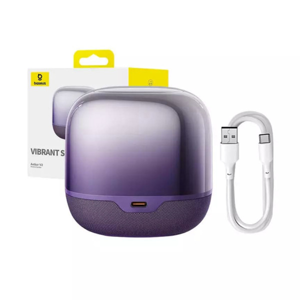 Boxa portabila wireless Baseus - AeQur V2, Violet