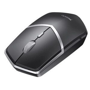 Mouse wireless Yesido, Design ergonomic, Culoare Negru