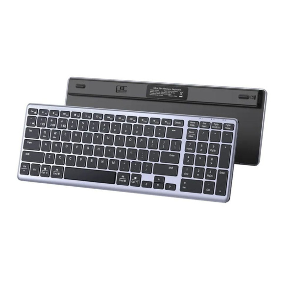 Tastatura wireless Ugreen Slim Confort, Design ergonomic, Negru