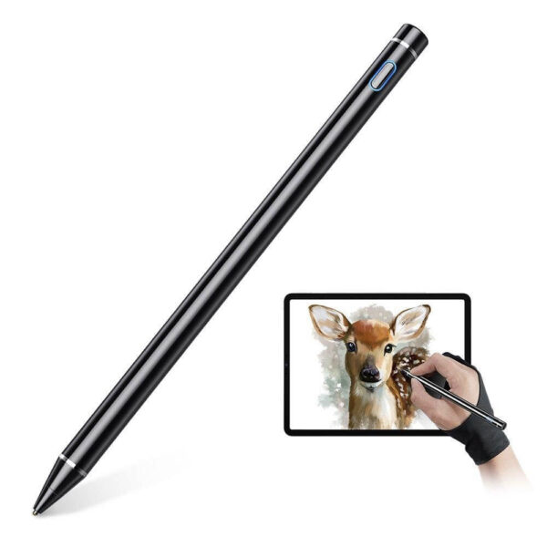 Stylus pen, Universal, Compatibil cu telefoane si tablete, ArtPen Create, Digital, Compact, Confortabil, Ideal pentru scris si desen, Cablu inclus, Negru - 4