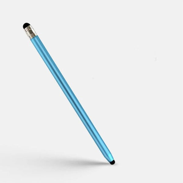 Stylus pen, Universal, Compatibil cu telefoane si tablete, TouchPen Swift, Compact, Confortabil, Ideal pentru scris si desen, Varf siliconic, Turcoaz - 2