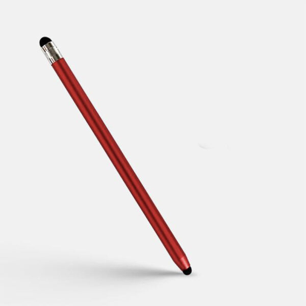 Stylus pen, Universal, Compatibil cu telefoane si tablete, TouchPen Swift, Compact, Confortabil, Ideal pentru scris si desen, Varf siliconic, Rosu - 2