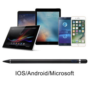 Stylus pen, Activ, Universal, Compatibil cu telefoane si tablete, SmartPen Prime, Compact, Confortabil, Ideal pentru scris si desen, Cablu inclus, Negru - 2