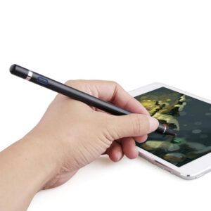 Stylus pen, Activ, Universal, Compatibil cu telefoane si tablete, SmartPen Prime, Compact, Confortabil, Ideal pentru scris si desen, Cablu inclus, Negru - 4