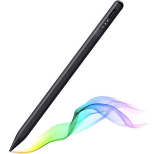 Stylus pen, Activ, Universal, Compatibil cu telefoane si tablete, SmartPen Fusion, Compact, Confortabil, Ideal pentru scris si desen, Cablu inclus, Negru