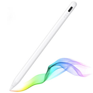 Stylus pen, Activ, Universal, Compatibil cu telefoane si tablete, SmartPen Fusion, Compact, Confortabil, Ideal pentru scris si desen, Cablu inclus, Alb