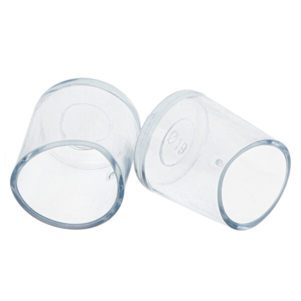 Set protectie pantofi cu tocuri cui, Diametru 19mm, PVC, Transparent - 3