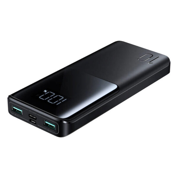 Baterie externa, Fast Charge, Capacitate 10000 mAh, FONIX RePower Quad Port, Display digital, 15W, 2 x USB-A, 1 x USB-C, 1 x Micro-USB, Cablu de alimentare Type-C inclus, Negru - 2