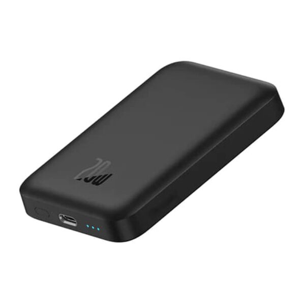 Baterie externa tip MagSafe, Fast Charge 20W, FONIX RePower Plus, Capacitate 6000 mAh, Compatibila cu incarcare MagSafe, 1 x USB-C, Design compact, Cablu Type-C la Type-C inclus, Negru - 5