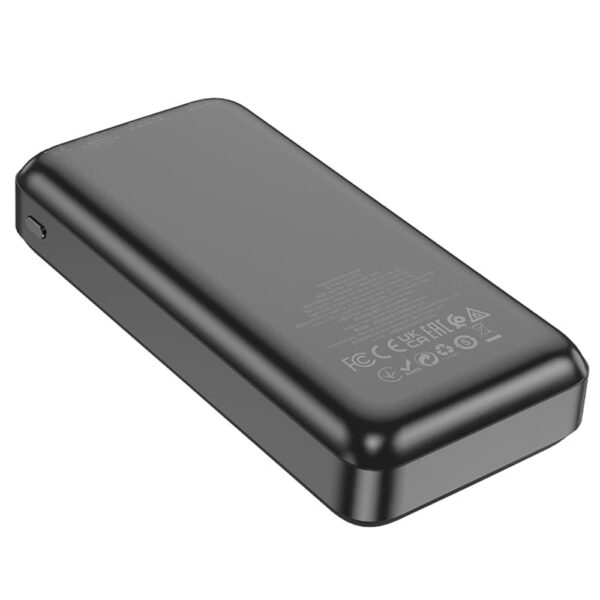 Baterie externa, Fast Charge 22.5W, Capacitate 20000 mAh, FONIX RePower Deluxe, 2 x USB-A, 1 x USB-C, 1 x Micro-USB, Compatibil cu QuickCharge, PD, FCP, SCP si AFC, Negru - 3