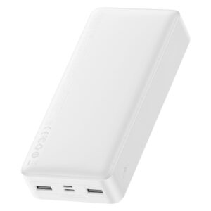 Baterie externa, Fast Charge, Capacitate 20000 mAh, FONIX RePower Grand, Display digital, Quick Charge 3.0, 15W, 2 x USB-A, 1 x USB-C, 1 x Micro-USB, Alb - 5