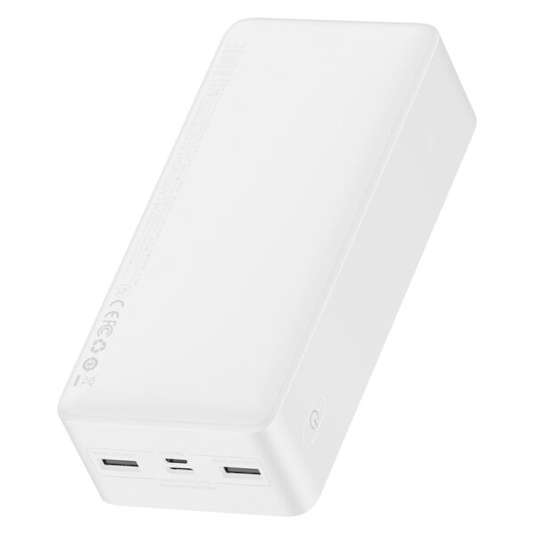 Baterie externa, Fast Charge, Capacitate 30000 mAh, FONIX RePower Ultimate, Display digital, 15W, 2 x USB-A, 1 x USB-C, 1 x Micro-USB, Alb - 4