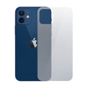 Folie Back Shield compatibila cu Apple iPhone 12, Protectie spate, Hidrogel in 3 straturi, Anti-ingalbenire, Anti-UV, Regenerabila, Anti-soc, Instalare usoara