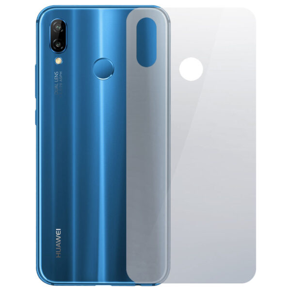 Folie Back Shield compatibila cu Huawei P20 Lite, Protectie spate, Hidrogel in 3 straturi, Anti-ingalbenire, Anti-UV, Regenerabila, Anti-soc, Instalare usoara