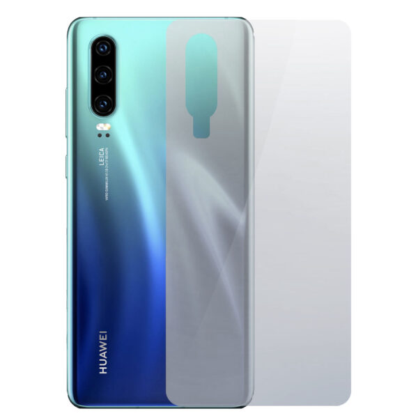 Folie Back Shield compatibila cu Huawei P30, Protectie spate, Hidrogel in 3 straturi, Anti-ingalbenire, Anti-UV, Regenerabila, Anti-soc, Instalare usoara