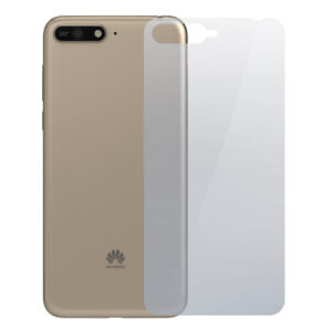 Folie Back Shield compatibila cu Huawei Y6 (2018), Protectie spate, Hidrogel in 3 straturi, Anti-ingalbenire, Anti-UV, Regenerabila, Anti-soc, Instalare usoara