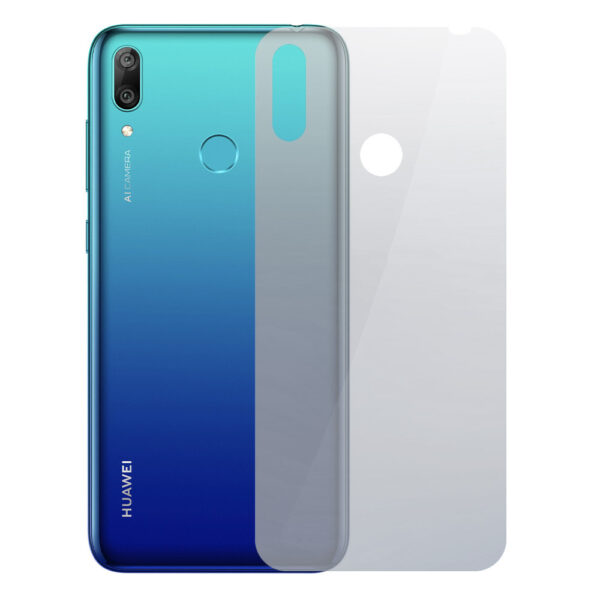 Folie Back Shield compatibila cu Huawei Y7 (2019), Protectie spate, Hidrogel in 3 straturi, Anti-ingalbenire, Anti-UV, Regenerabila, Anti-soc, Instalare usoara