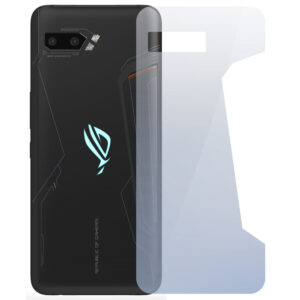 Folie InvisibleBack compatibila cu Asus ROG Phone 2, Protectie carcasa spate, Polimer siliconic, Adeziv premium, Montare usoara, Fara lichid, Regenerabila, Full Glue