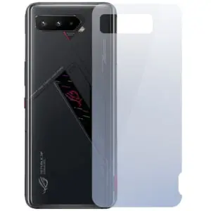 Folie InvisibleBack compatibila cu Asus ROG Phone 5 Pro, Protectie carcasa spate, Polimer siliconic, Adeziv premium, Montare usoara, Fara lichid, Regenerabila, Full Glue