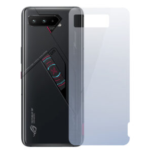 Folie InvisibleBack compatibila cu Asus ROG Phone 5s Pro, Protectie carcasa spate, Polimer siliconic, Adeziv premium, Montare usoara, Fara lichid, Regenerabila, Full Glue