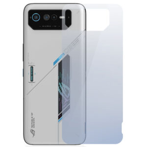 Folie InvisibleBack compatibila cu Asus ROG Phone 6, Protectie carcasa spate, Polimer siliconic, Adeziv premium, Montare usoara, Fara lichid, Regenerabila, Full Glue