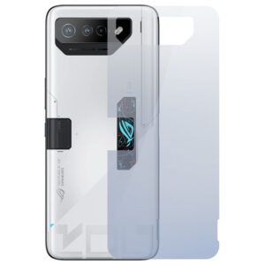 Folie InvisibleBack compatibila cu Asus ROG Phone 7 Ultimate, Protectie carcasa spate, Polimer siliconic, Adeziv premium, Montare usoara, Fara lichid, Regenerabila, Full Glue
