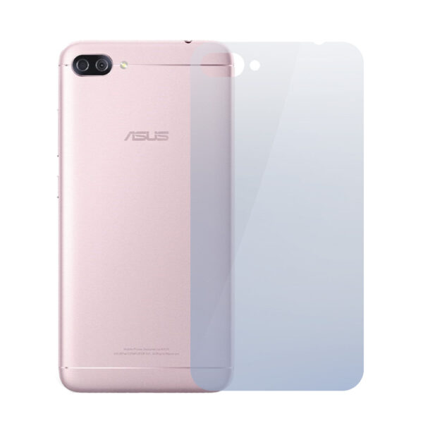 Folie InvisibleBack compatibila cu Asus Zenfone 4 Max Plus (ZC554KL), Protectie carcasa spate, Polimer siliconic, Adeziv premium, Montare usoara, Fara lichid, Regenerabila, Full Glue