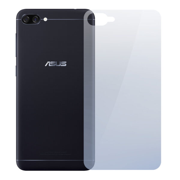 Folie InvisibleBack compatibila cu Asus Zenfone 4 Max (ZC554KL), Protectie carcasa spate, Polimer siliconic, Adeziv premium, Montare usoara, Fara lichid, Regenerabila, Full Glue