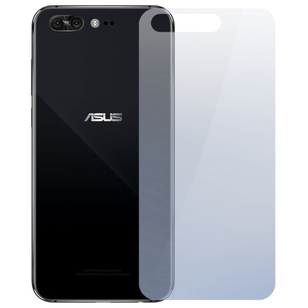 Folie InvisibleBack compatibila cu Asus Zenfone 4 Pro (ZS551KL), Protectie carcasa spate, Polimer siliconic, Adeziv premium, Montare usoara, Fara lichid, Regenerabila, Full Glue