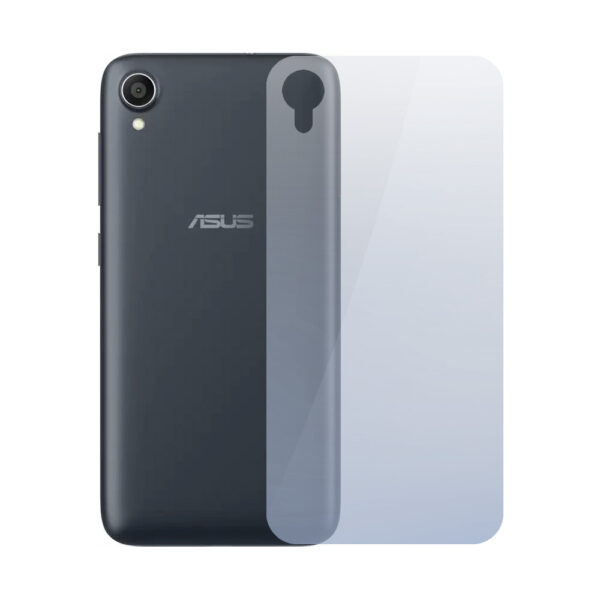 Folie InvisibleBack compatibila cu Asus Zenfone Lite (L1), Protectie carcasa spate, Polimer siliconic, Adeziv premium, Montare usoara, Fara lichid, Regenerabila, Full Glue