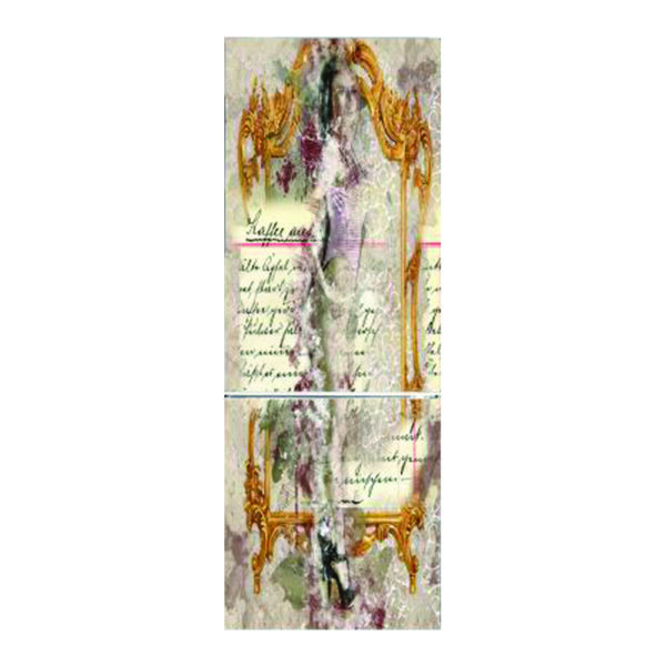 Autocolant pentru frigider, Model Elegance Of Woman, Dimensiuni 200 x 90 cm, Design Vibrant, Autoadeziv - 3