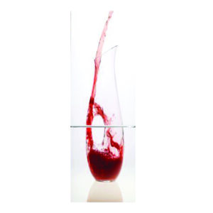 Autocolant pentru frigider, Model Power Of Wine, Dimensiuni 200 x 90 cm, Design Vibrant, Autoadeziv - 2