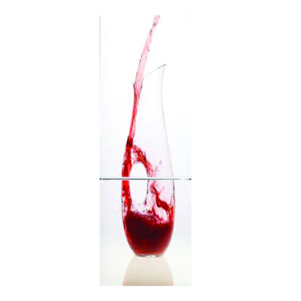 Autocolant pentru frigider, Model Power Of Wine, Dimensiuni 200 x 90 cm, Design Vibrant, Autoadeziv - 4