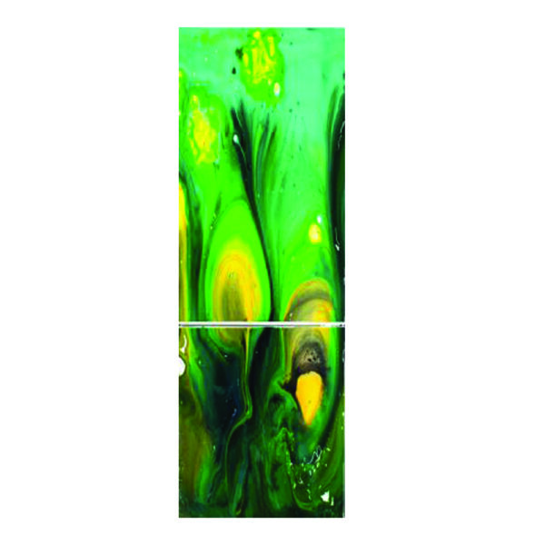 Autocolant pentru frigider, Model Color Symbiose, Dimensiuni 200 x 90 cm, Design Vibrant, Autoadeziv - 3