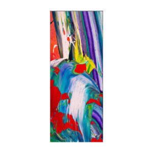 Autocolant pentru usa, Model Waterfall, Dimensiuni 200 x 90 cm, Design Vibrant, Autoadeziv - 3