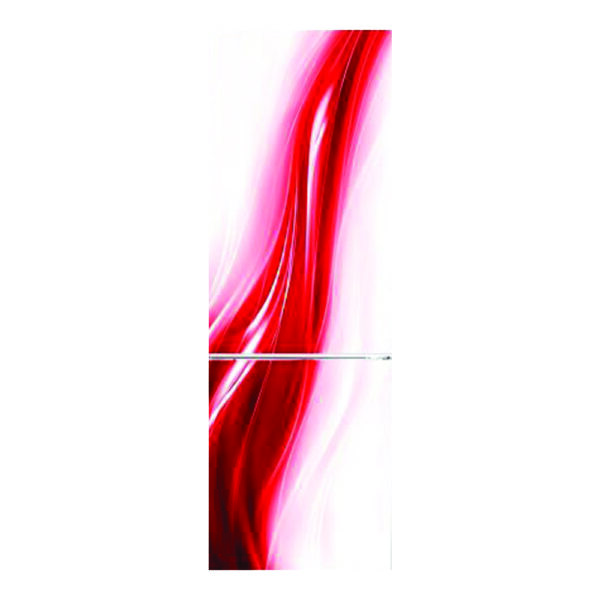 Autocolant pentru frigider, Model Sensual Red, Dimensiuni 200 x 90 cm, Design Vibrant, Autoadeziv - 2