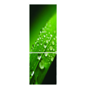 Autocolant pentru frigider, Model Rainy Grass, Dimensiuni 200 x 90 cm, Design Vibrant, Autoadeziv - 2