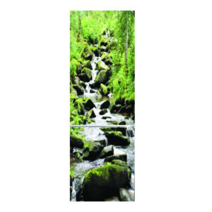 Autocolant pentru frigider, Model Wild River, Dimensiuni 200 x 90 cm, Design Vibrant, Autoadeziv - 4