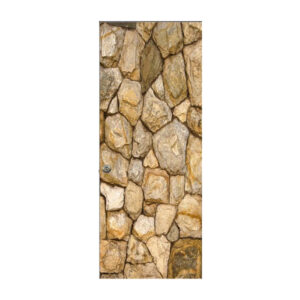 Autocolant pentru usa, Model Like a Stone, Dimensiuni 200 x 90 cm, Design Vibrant, Autoadeziv - 2