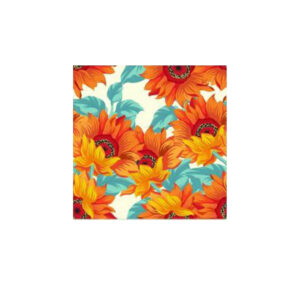 Set 100 Stickere decorative autoadezive pentru faianta sau perete, Model Helianthus, Dimensiuni 25 cm x 25 cm, Rezistente la uzura si apa, 6,25 m2 - 5