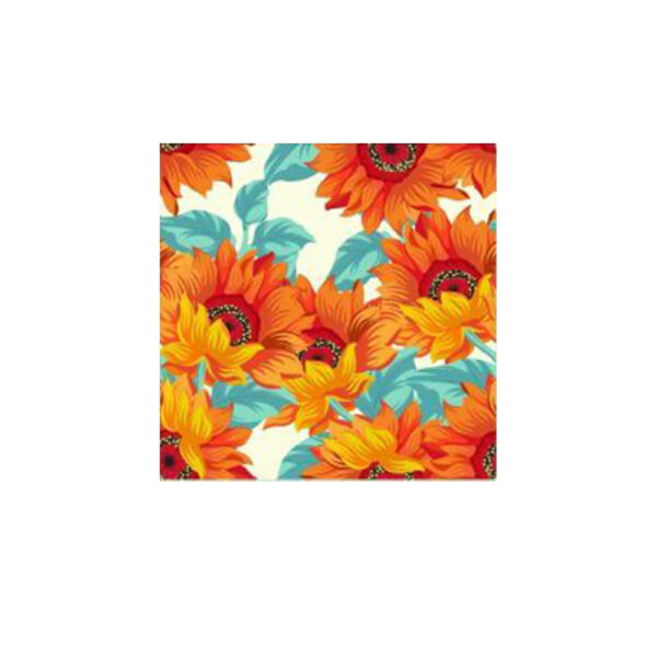 Set 100 Stickere decorative autoadezive pentru faianta sau perete, Model Helianthus, Dimensiuni 25 cm x 25 cm, Rezistente la uzura si apa, 6,25 m2 - 5