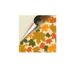 Set 100 Stickere decorative autoadezive pentru faianta sau perete, Model Autumn Leaves, Dimensiuni 15 cm x 15 cm, Rezistente la uzura si apa, 2,25 m2 - 4