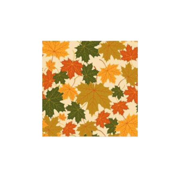 Set 100 Stickere decorative autoadezive pentru faianta sau perete, Model Autumn Leaves, Dimensiuni 25 cm x 25 cm, Rezistente la uzura si apa, 6,25 m2 - 5