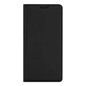 Husa Soft Close Book pentru Nothing Phone (2a), Tip carte, Protectie fata-spate, Piele eco, Buzunar card, Acoperire completa, Inchidere magnetica, Atingere neteda, Negru